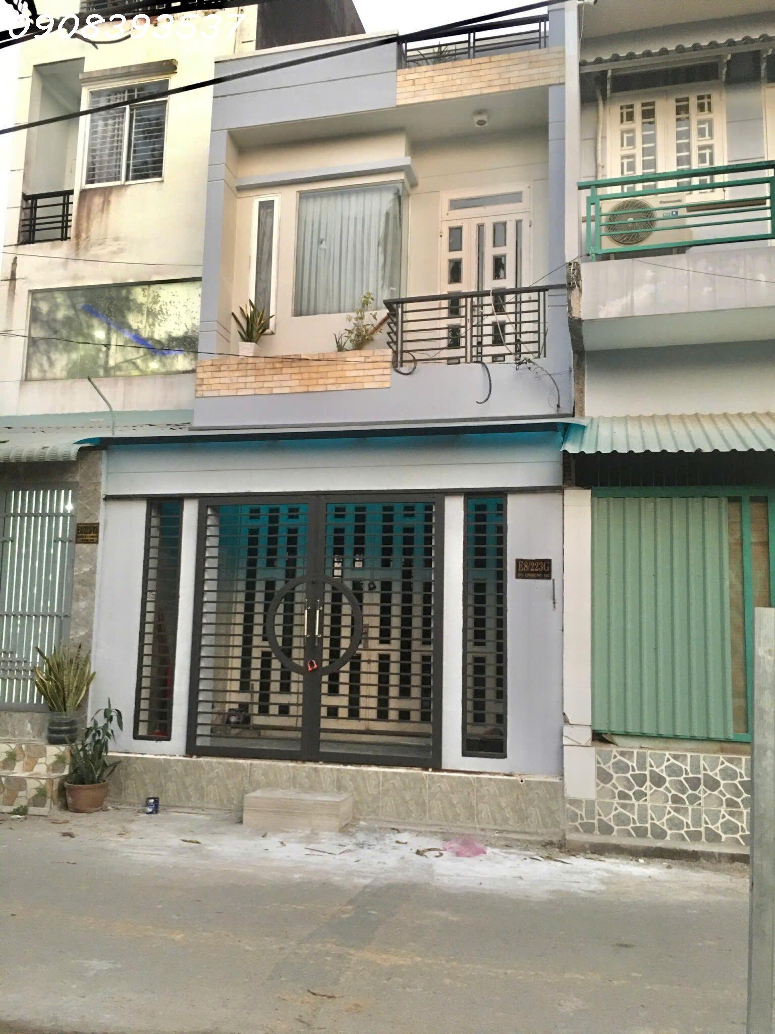  CHO THUÊ NHÀ NGUYÊN CĂN CÁCH QL50-NVL 2KM, BX QUẬN 8 3KM 