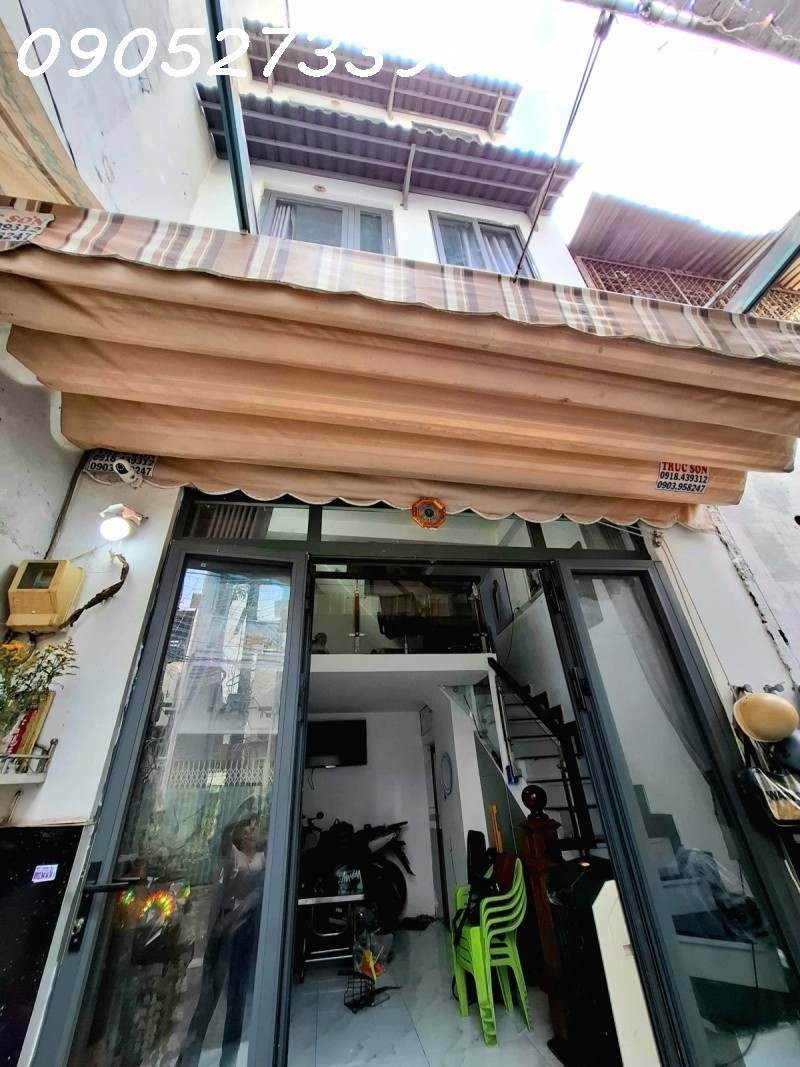  HẺM 4M, Ô TÔ LÝ THUYẾT, 30M2 , 3 TẦNG CÓ SÂN THƯỢNG MỚI ĐẸP, LẠC LONG QUÂN TÂN BÌNH GẦN QUẬN 10, NGANG ĐẸP 3.8M, CHỈ NHỈNH 3.55 TỶ TL 