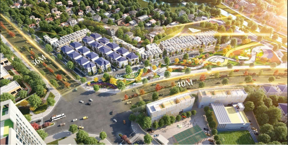  .Giá 16.xx tỷ.Liền kề 70m2 mặt tiền rộng 5m gần đường lớn rộng 36m.Có thể kinh doanh - buôn bán và ở. 