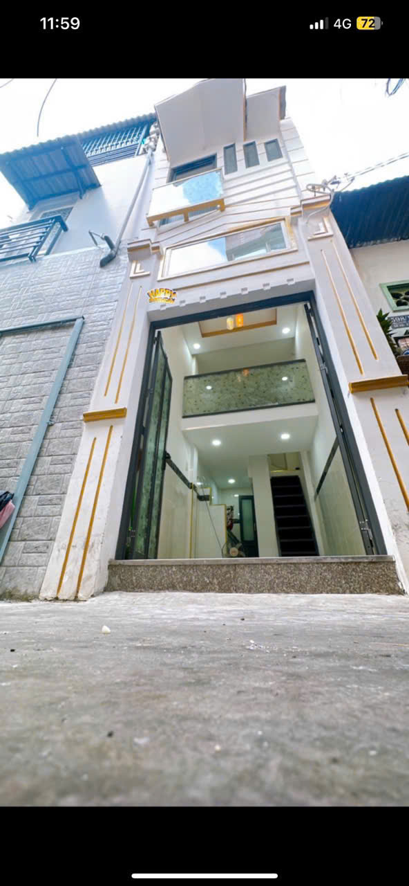  bán nhà mới đẹp  sát mặt tiền Q4 
SHR chỉ 1,5 tỷ 