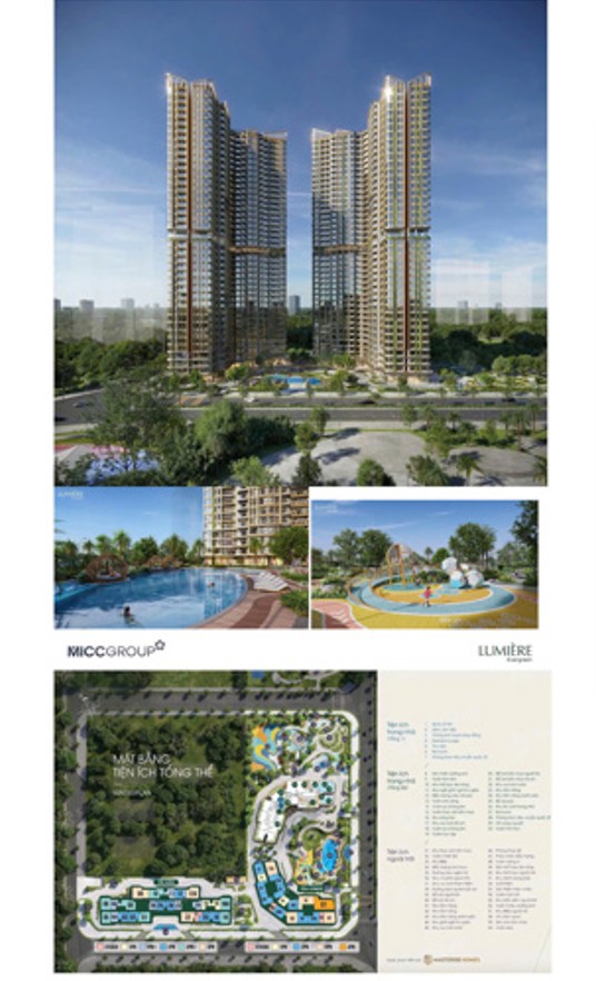  Chính chủ bán căn hộ cao cấp Lumier Evergreen - Smart City Tây Mỗ - Tầng cao view đẹp, ở ngay 