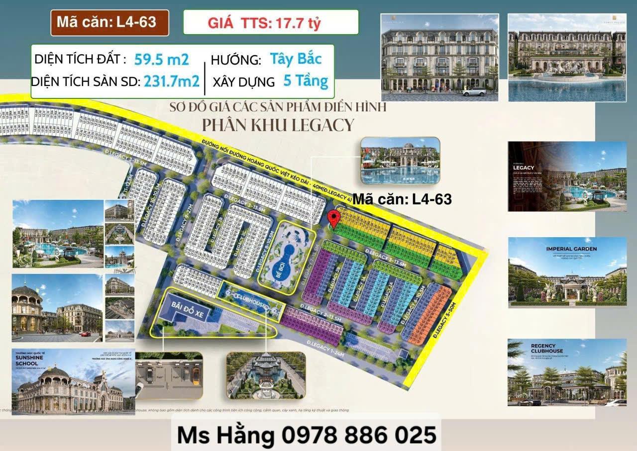  HOT! CHÍNH CHỦ NHƯỢNG LẠI SHOPHOUSE CĂN GÓC NOBLE PALACE TÂY THĂNG LONG – VỊ TRÍ VÀNG KINH DOANH 