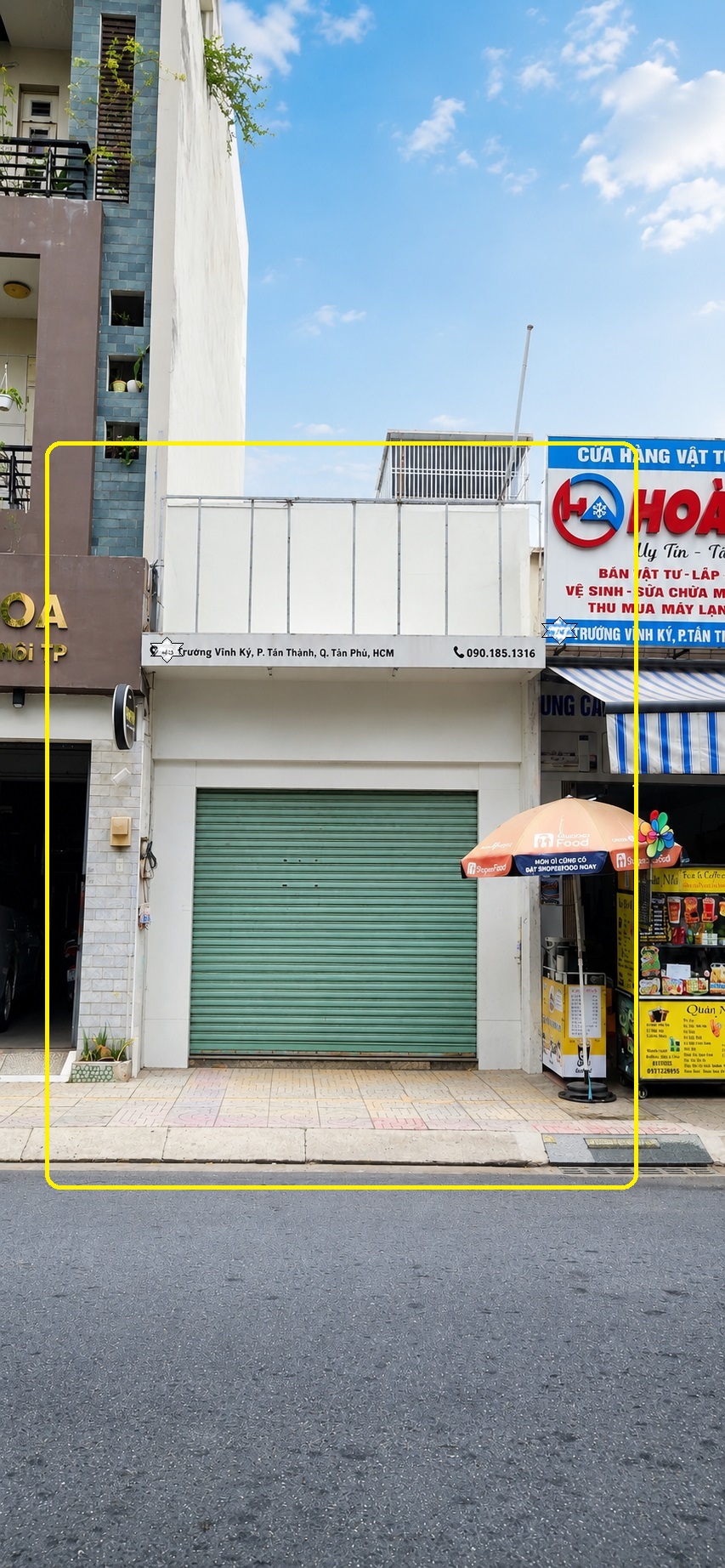  Cho Thuê Nhà Mặt Tiền Trương Vĩnh Ký  76m², 17Triệu - CẠNH NGÃ TƯ 