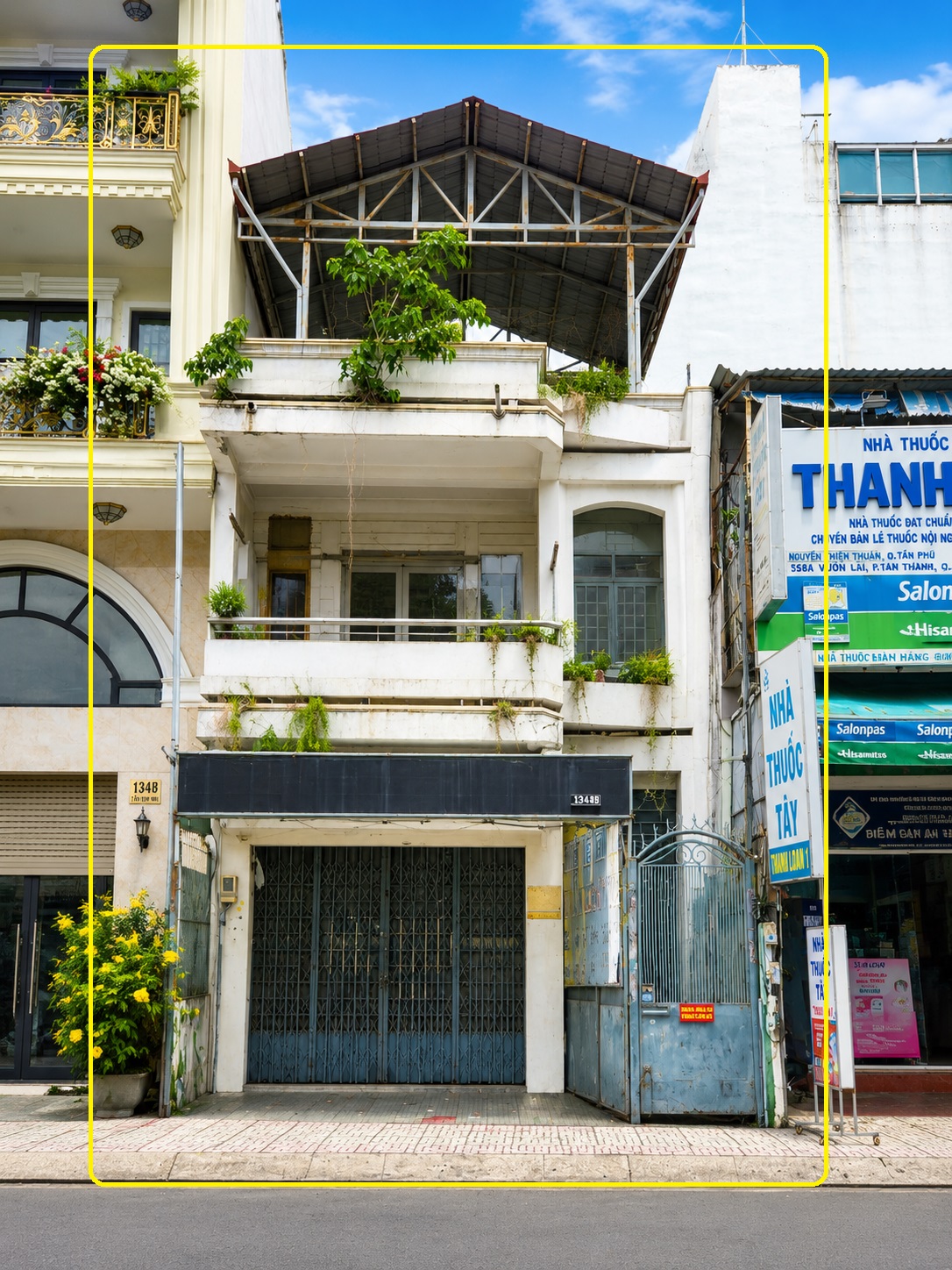  Cho thuê nhà Mặt Tiền Vườn Lài 108m², 3TẦNG, 22Triệu - CẠNH NGÃ TƯ 