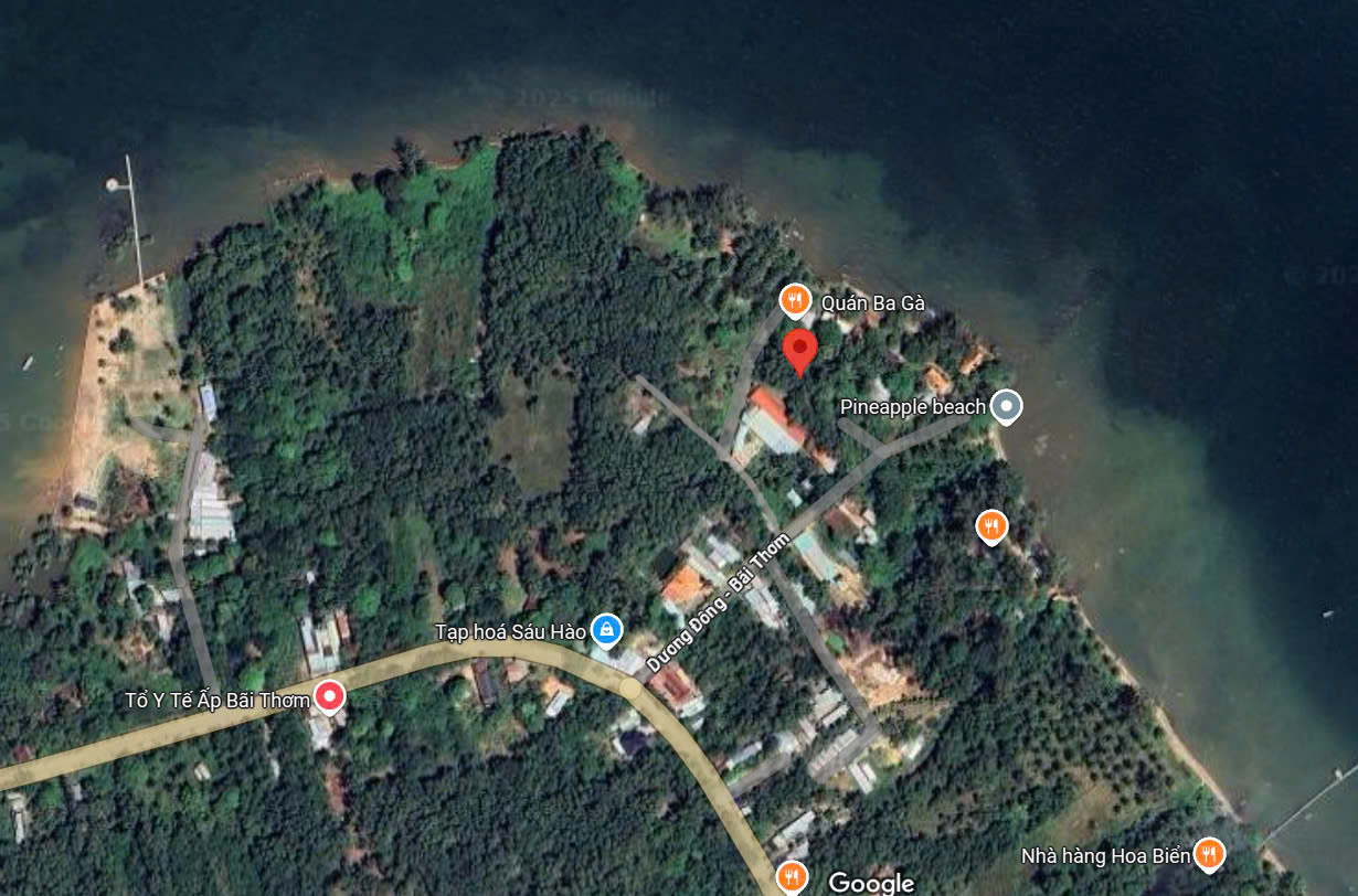  Bán Đất Bãi Thơm, Phú Quốc 1.680m² –  Quá Đẹp đầu tư, giá chỉ 7 tỷ 