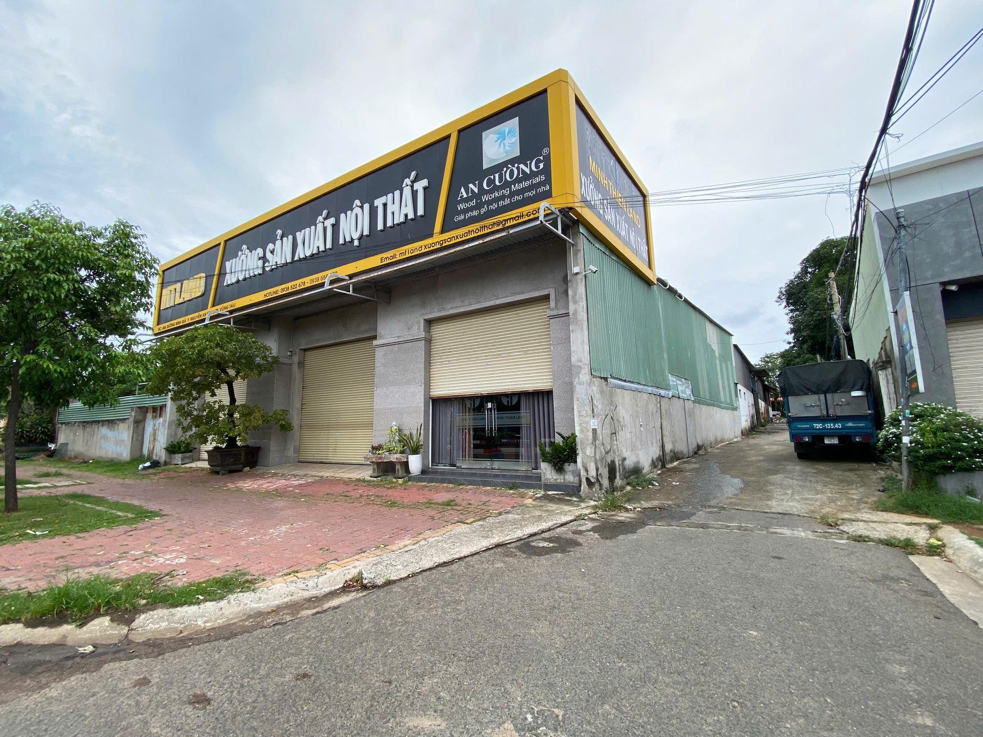  CHO THUÊ NHÀ XƯỞNG GÓC 2 MẶT TIỀN 414M²– ĐƯỜNG BÌNH GIÃ, PHƯỜNG RẠCH DỪA, TPVT ???? 